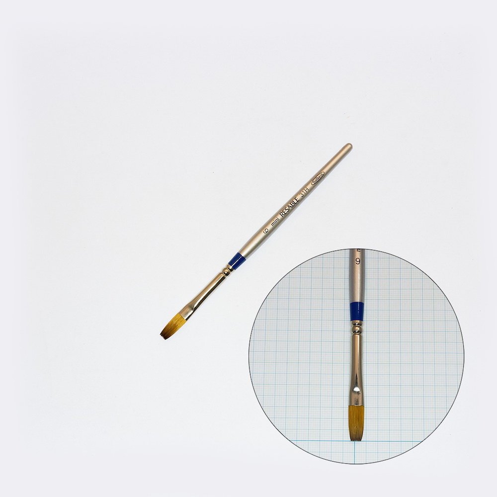 Pincel Plano Holbein #6 mini RESABLE 31H 203354
