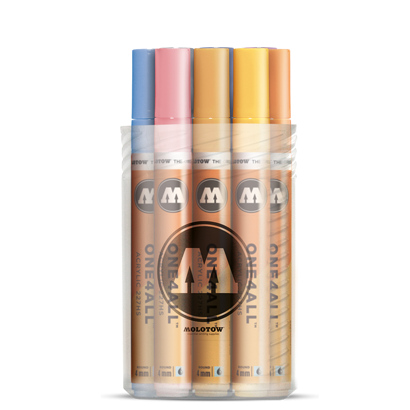 ONE4ALL 227HS 4mm – 200165 Pastel Kit – 12 Unid.