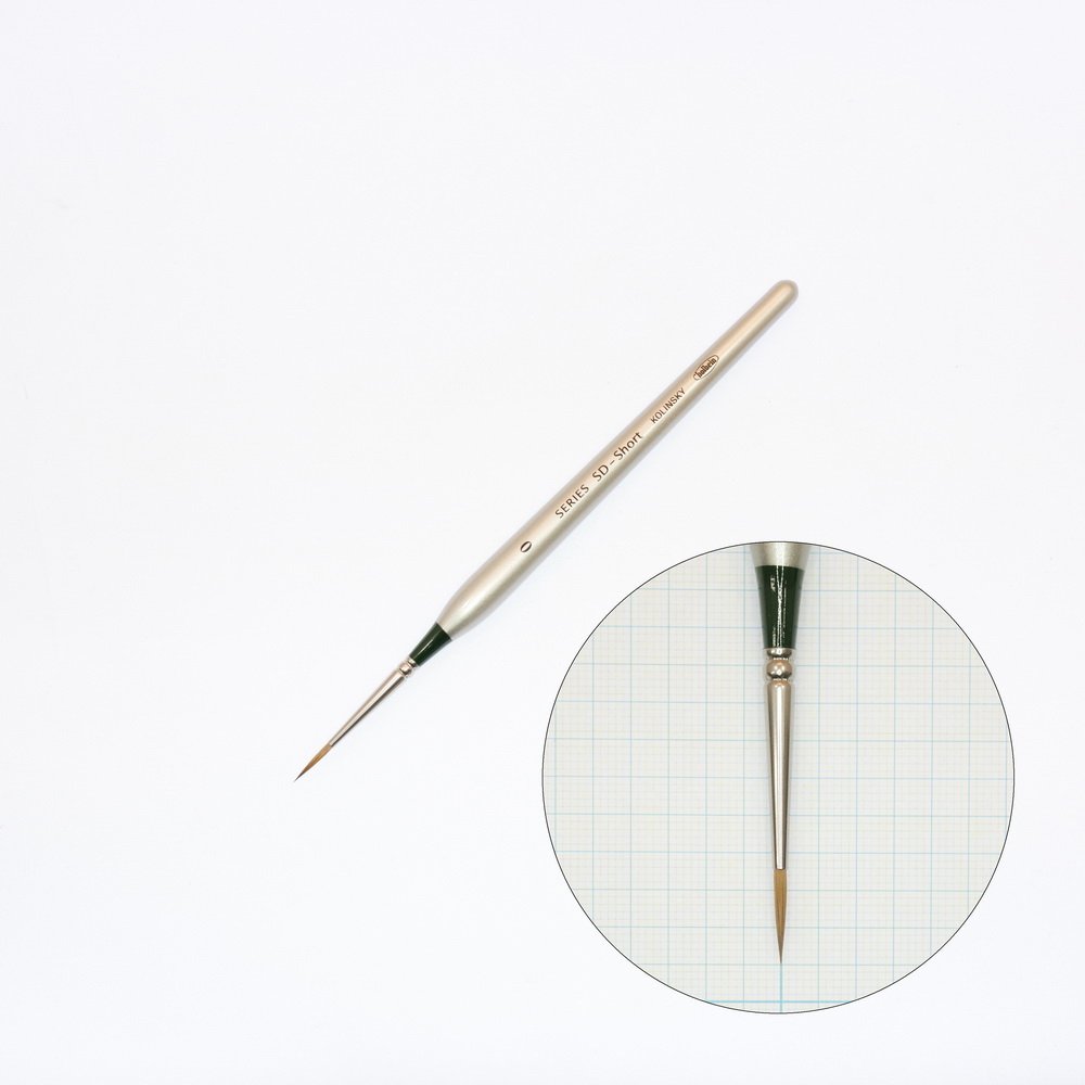 Pincel Liner Holbein #0 Series SD-Short KOLINSKY (tubo) 204353