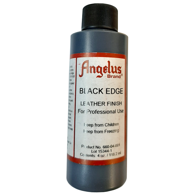 Black Edge Leather Finish