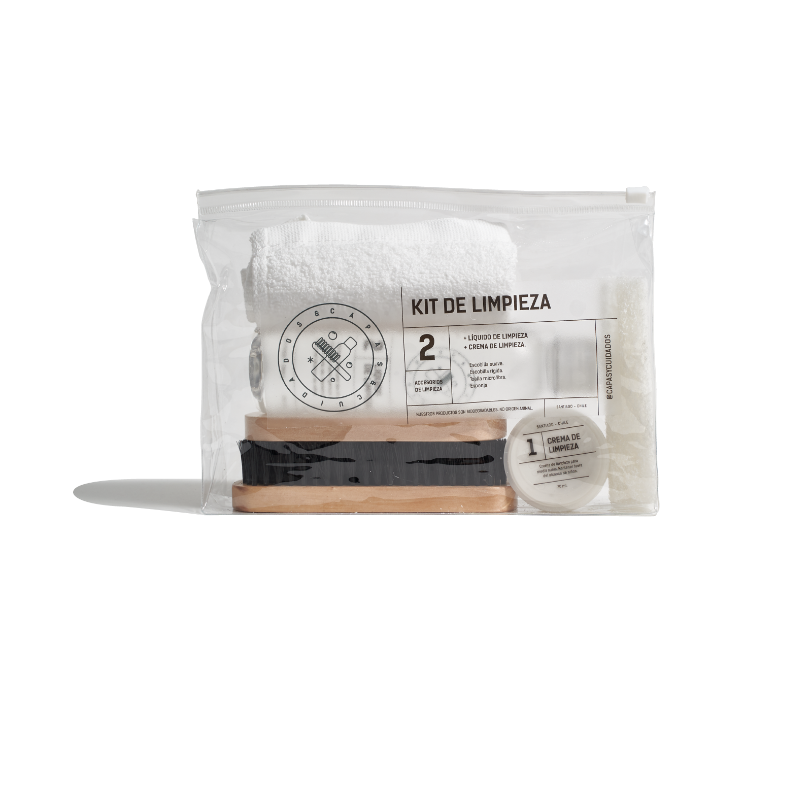 Kit de Limpieza Capas y cuidados