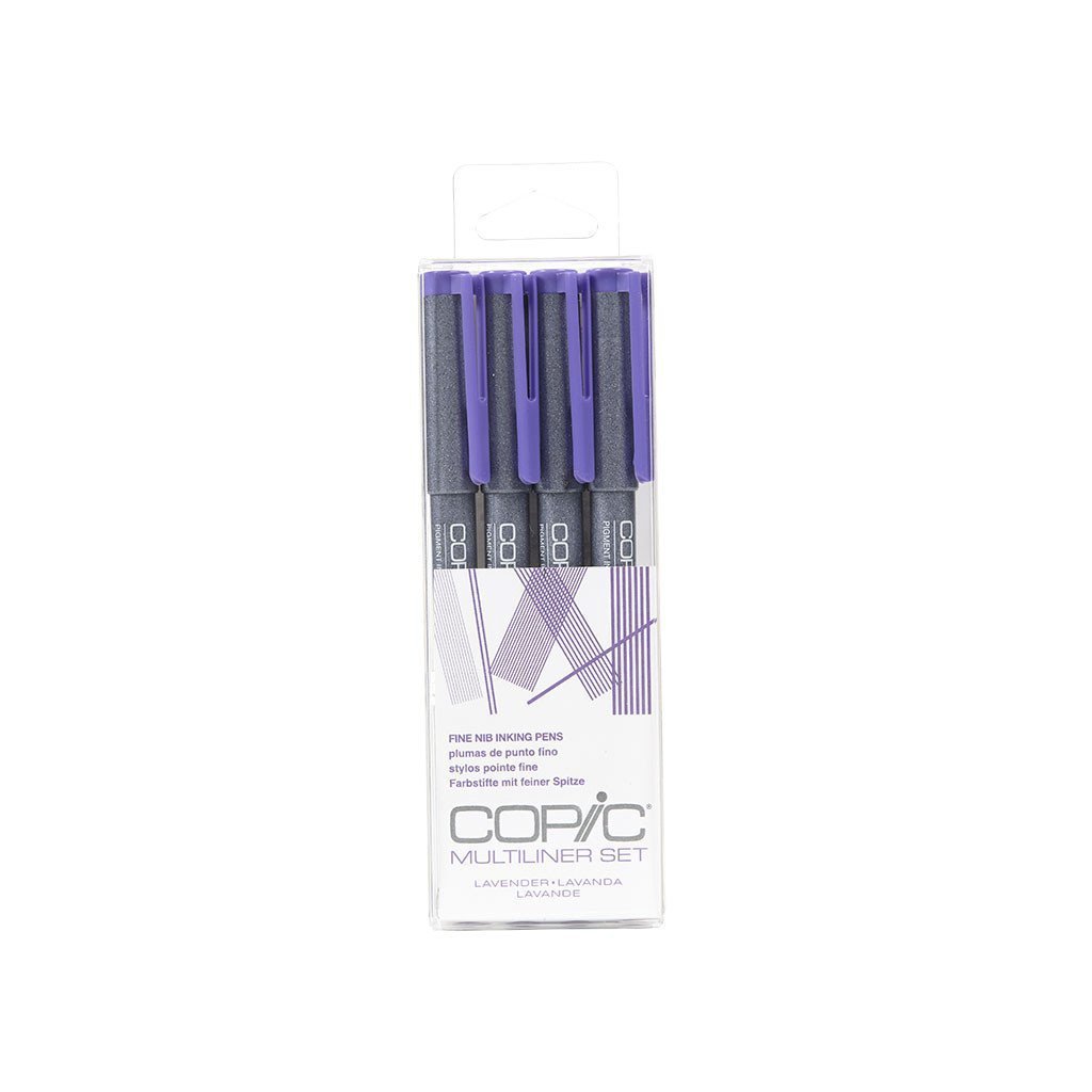 Multiliner desechable 4 Set: Lavender