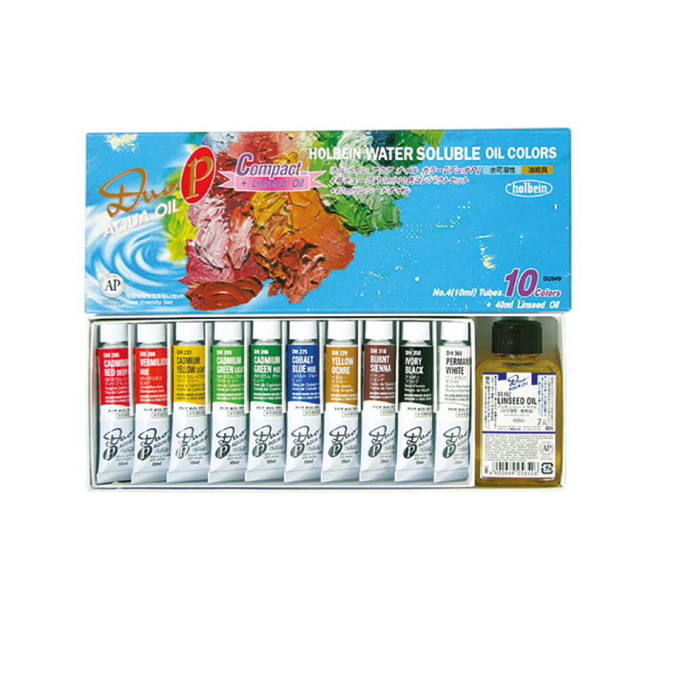 Duo Aqua Oil 10un. DU949 Compact 10ml + aceite de Linaza