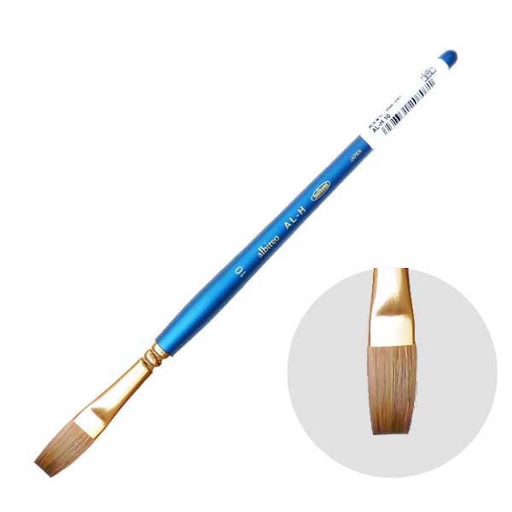 Pincel Plano Holbein #10 albireo AL-H 204347