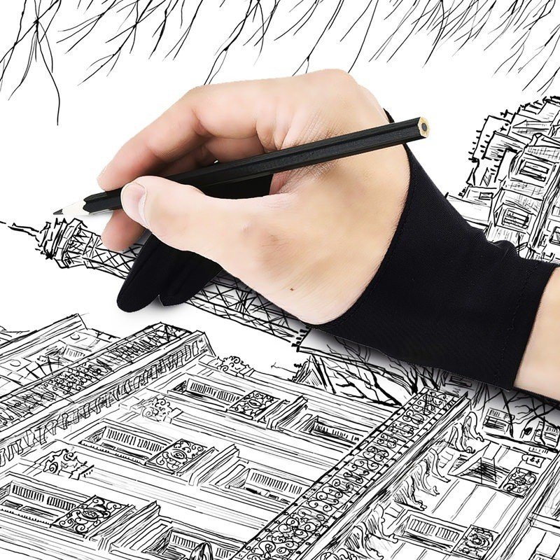 Guante para dibujo