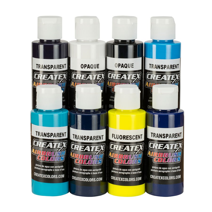 Createx Airbrush Colors 60ml 5815-00 Mix Kent Lind Cool Set 8