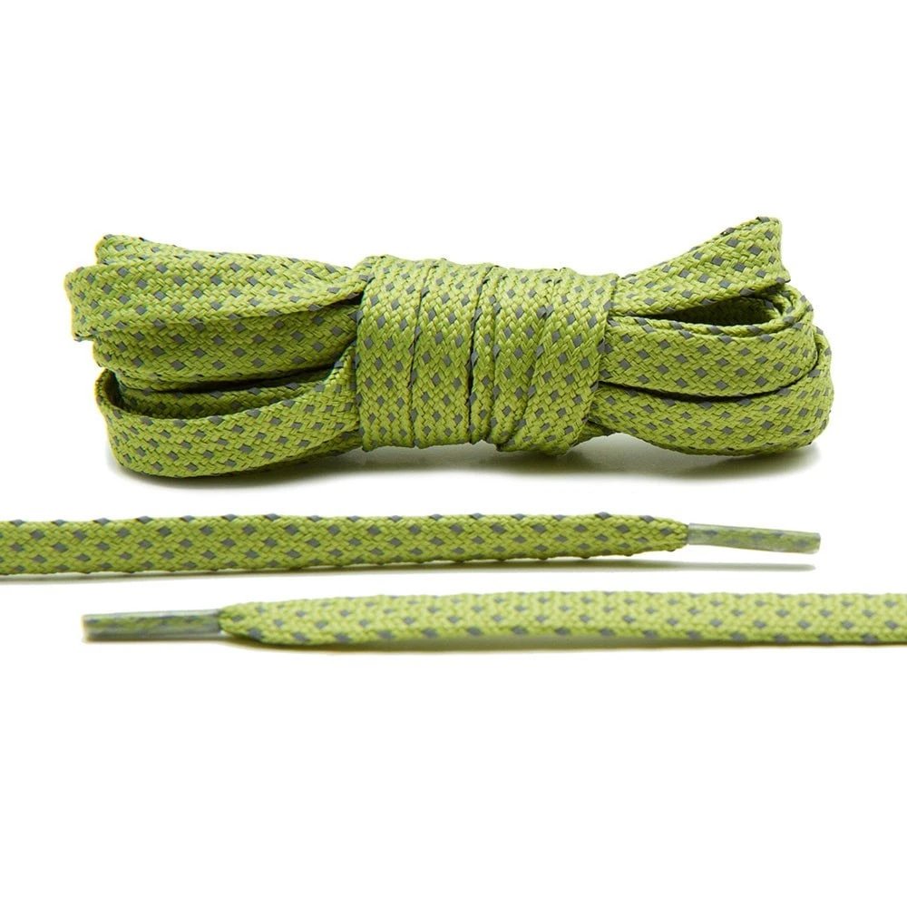 Cordones Planos Reflectante 2.0 – Olive
